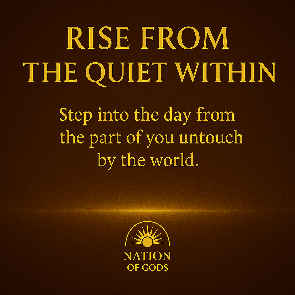 Rise from the Quiet Within